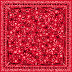 bandana rouge années 80