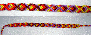 bracelet bresilien rose