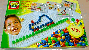 années 80 fantacolor jeu plaque plastiques clous clou