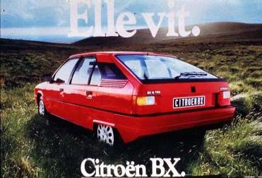 bx citroen voiture années 80 automobile