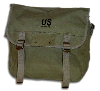 sac us armée mode école années 80