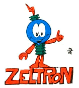 eighties années 80 80's zeltron logo edf mascotte