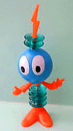 années 80 edf figurine zeltron