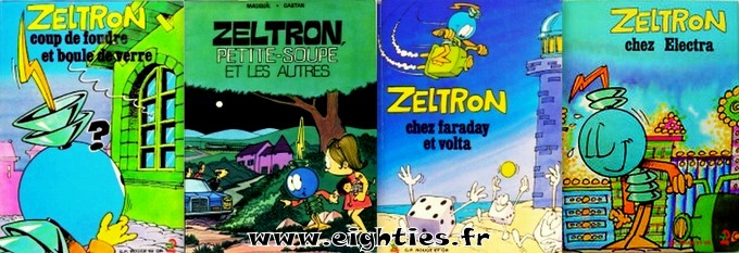 zeltron livres bd annees 80