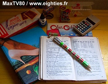 Orthographe grammaire années 80 objet de toture punitions punition école eighties book bled exercices bureau pupitre écolier feutre clown graines de tournesol calculatrice smarties prosper vandamme petit écolier trousse crayon géant classeur souvenirs