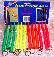 choubidou porte clé clés clef fluo cordon annees 80 80's
