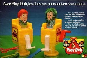 jeux jouets jouet jeu annees 80 annee 80 années 80 coiffeur salon de coiffure pate à modeler playdoh play doh play-doh fun kitsch kitch souvenir enfant enfants enfance nostalgie trentenaire trentenaires