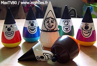 annees 80 années 80 80's feutres pelikan feutre souris clown clowns ecole souvenirs nostalgie