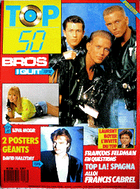 top 50 top50 canal+ Marc Toesca Bros emission magazine annes 80 80's eighties magasine musique revue journal classement 