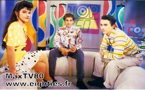 années 80 80's maxtv80 Marc toesca parrain communauté trentenaires nostalgie Top50 Top 50 canal+ Canal + salut les p'tits clous luna parker studio desireless disques musique hit parade europe 1 parrain parrainage generation80 emission