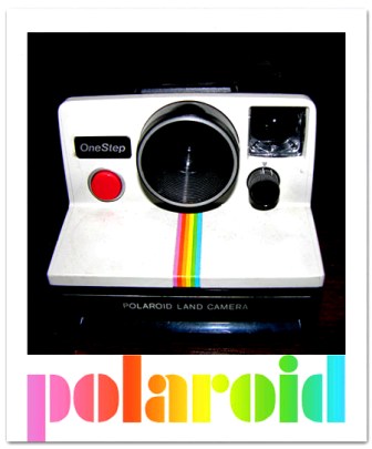 appareil photo polaroid années 80