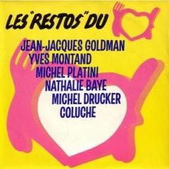 1985 restos du coeur enfoirés création disque logo