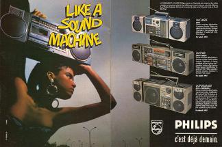 années 80 80's eighties sound machine machines postes hi fi harlem new yord usa ghetto blaster