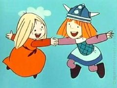 vic le viking recre A2 Wikie wickie vikings dessin animé manga années 80 80's