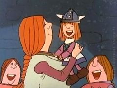 vic le viking recre A2 Wikie wickie vikings dessin animé manga années 80 80's