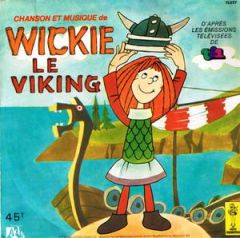 vic le viking recre A2 Wikie wickie vikings dessin animé manga années 80 80's
