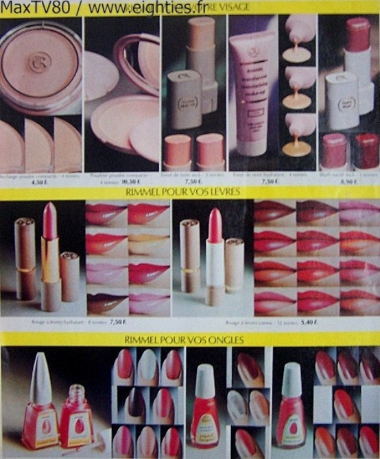 annees, années, 80, 80's, eighties, maquillage, make, up, deguisement, kitsch, kitch, bourjois, rimmel, beauté, femmes, femme, cosmetiques