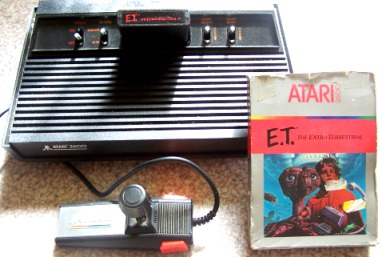 Années, annees, 80, 80's, 70, 70's, atari, console, 2600, jeu, jeux, video, vidéo, ET, E.T, extra, terrestre,