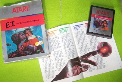 Années, annees, 80, 80's, 70, 70's, atari, console, 2600, jeu, jeux, video, vidéo, ET, E.T, extra, terrestre,