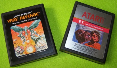 Années, annees, 80, 80's, 70, 70's, atari, console, 2600, jeu, jeux, video, vidéo, ET, E.T, extra, terrestre, 