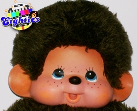 Peluche Kiki, Monchhichi Le vrai vintage 80's, 20 cm