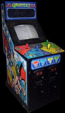 années, annees, 80, 80's, eighties, gauntlet, jeu, arcade, borne, jeux, vidéo, nostalgie, trentenaires, Thor, Thyra, questor, merlin