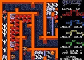 années, annees, 80, 80's, eighties, gauntlet, jeu, arcade, borne, jeux, vidéo, nostalgie, trentenaires, Thor, Thyra, questor, merlin