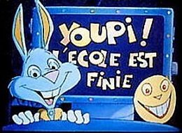 ANNEES, années, 80, 80's, eighties, youpi, l'école, est, finie, la, 5, cinq, Claude, lombard, valérie, barouille, JC, Corbel, dessins, ANIMES, Nostalgie, souvenirs