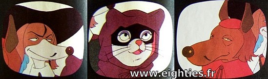 LES_3_MOUSQUETAIRES_DESSIN_ANIME_ANNEES_80 ANNEES, 80, 80's, eighties, les, 3 mousquetaires, chiens, toutous, dartagnan, TF1, nostalgie, dessins, dessin, animé, anime, cartoon, souvenirs, trentenaires,