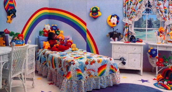 ANNEES, années, année, 80, 80's, eighties, rainbow brite, blondine, au pays de l'arc en ciel magique, 