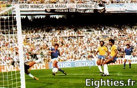 ANNEES, 80, 80's, eighties, 1982, mondial, mundial, espagne, espana, foot, football, platini, platoche, battiston, Hidalgo, maradonna, TRESOR