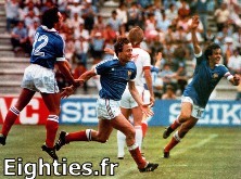 ANNEES, 80, 80's, eighties, 1982, mondial, mundial, espagne, espana, foot, football, platini, platoche, battiston, Hidalgo, maradonna, TRESOR