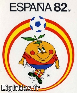 ANNEES 80, 80's, eighties, mascottes, coupe du monde, foot, football, Pique, naranjito, Ciao, Gauchito, juanito, willie, Tip et tap, world cup, soccer, souvenirs, nostalgie