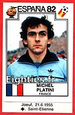 ANNEES, 80, 80's, eighties, 1982, mondial, mundial, espagne, espana, foot, football, platini, platoche, battiston, Hidalgo, 