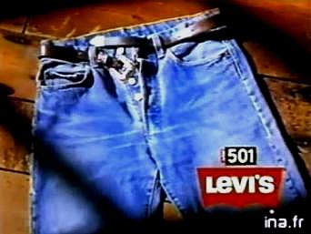 ANNEES 80, 80's, pubs, oublicités, Levi's, levis, Nick Kamen, Brad pit, beaux gosses, télé, souvenirs, nostalgie, sexy, JEAN, jeans, denim