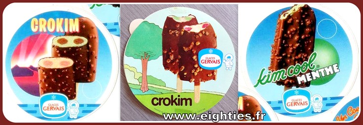 Glaces Gervaos esquimaux chocolat années 80