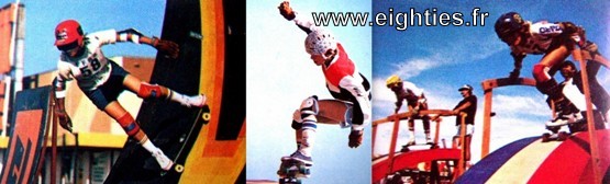 ANNEES 80, 80's, eighties, sport, skate, skate board, planche à roulettes, 70, 70's, skate 79, panini