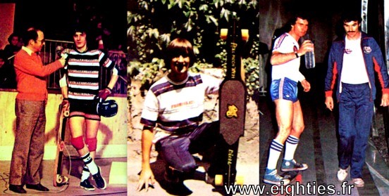 ANNEES 80, 80's, eighties, sport, skate, skate board, planche à roulettes, 70, 70's, skate 79, panini