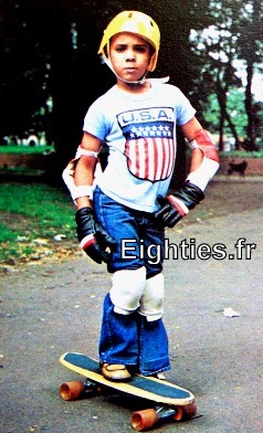 ANNEES 80, 80's, eighties, sport, skate, skate board, planche à roulettes, 70, 70's, skate 79, panini