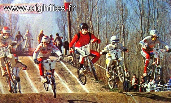 Années 80, 80's, eighties, vélo, MBK, BMX, Bicross, souvenirs, trentenaires, Raleigh