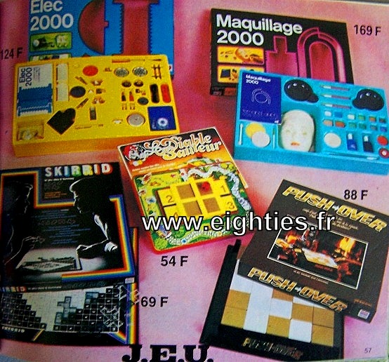 ANNEES 80,80's, eighties, catalogue, jeux, jouets, Noël, enfants, souvenirs, nostalgie, 1980, La samaritaine, cergy