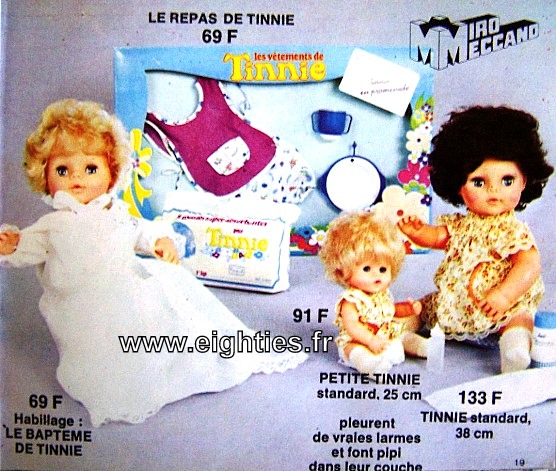 ANNEES 80,80's, eighties, catalogue, jeux, jouets, Noël, enfants, souvenirs, nostalgie, 1980, La samaritaine, cergy, poupées, Tinnie