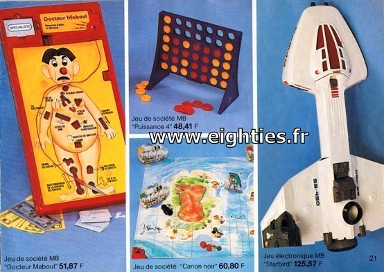 ANNEES 80, 80's, Eighties, catalogue, jeux, jouets, continent, magasins, hypermarchés, supermarchés, nostalgie, souvenirs, Noël, 1981, starbird