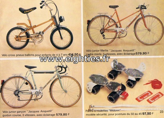 ANNEES 80, 80's, Eighties, catalogue, jeux, jouets, continent, magasins, hypermarchés, supermarchés, nostalgie, souvenirs, Noël, 1981, velo