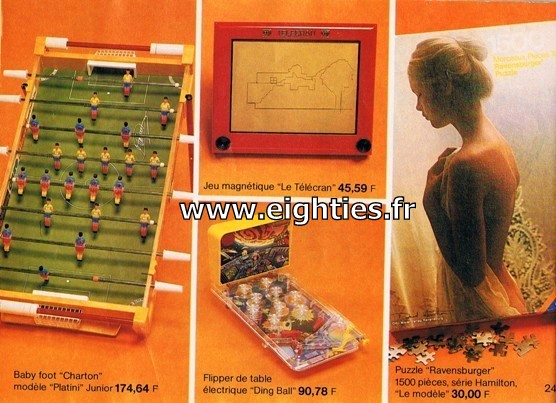 ANNEES 80, 80's, Eighties, catalogue, jeux, jouets, continent, magasins, hypermarchés, supermarchés, nostalgie, souvenirs, Noël, 1981, télécran