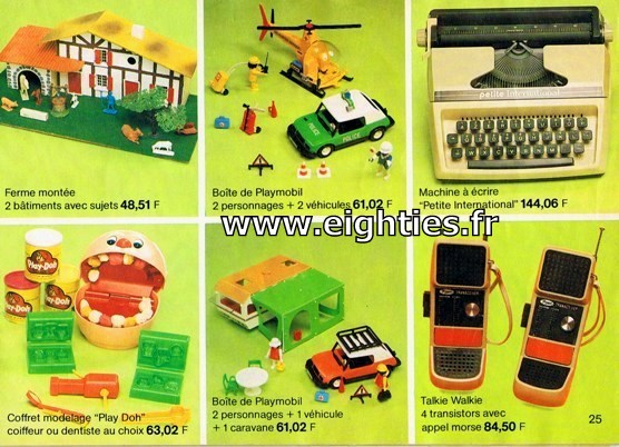 ANNEES 80, 80's, Eighties, catalogue, jeux, jouets, continent, magasins, hypermarchés, supermarchés, nostalgie, souvenirs, Noël, 1981