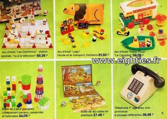 ANNEES 80, 80's, Eighties, catalogue, jeux, jouets, continent, magasins, hypermarchés, supermarchés, nostalgie, souvenirs, Noël, 1981