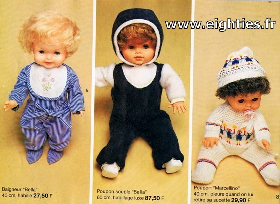ANNEES 80, 80's, Eighties, catalogue, jeux, jouets, continent, magasins, hypermarchés, supermarchés, nostalgie, souvenirs, Noël, 1981, poupées