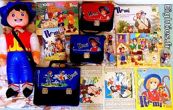 ANNEES 80, 80's, eighties, Dessin animé, cartoon, manga, Rémi sans famille, nostalgie, souvenirs, trentenaires, récré A2, vitalis, zerbino, capi, docle, joli coeur, barberin, milligan, mattia, remi, arthur