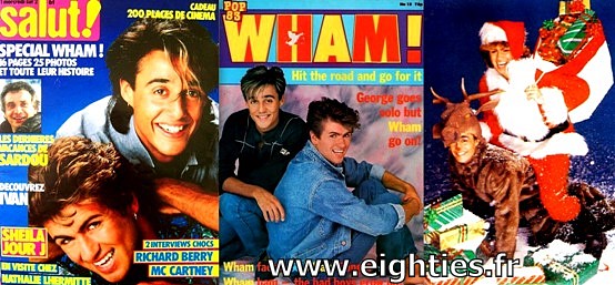Années 80, 80's, eighties, George Michael, Andrew Ridgeley, wham, musique, top 50, Marc toesca, hit, souvenir, nostalgie